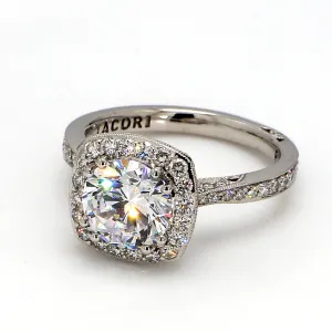 Simply TACORI RoyalT Halo Engagement Ring