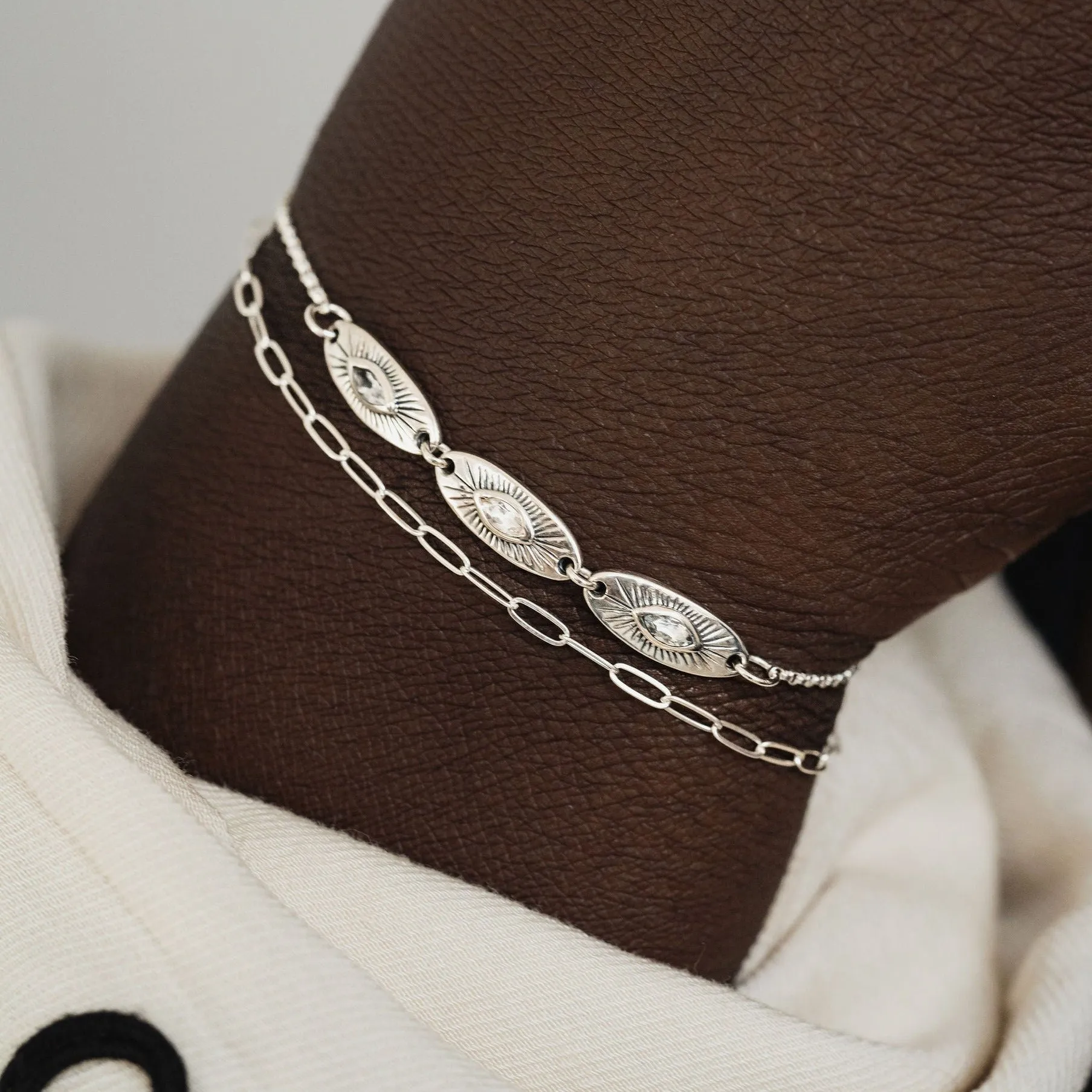 The Flow Bracelet/Anklet | Silver