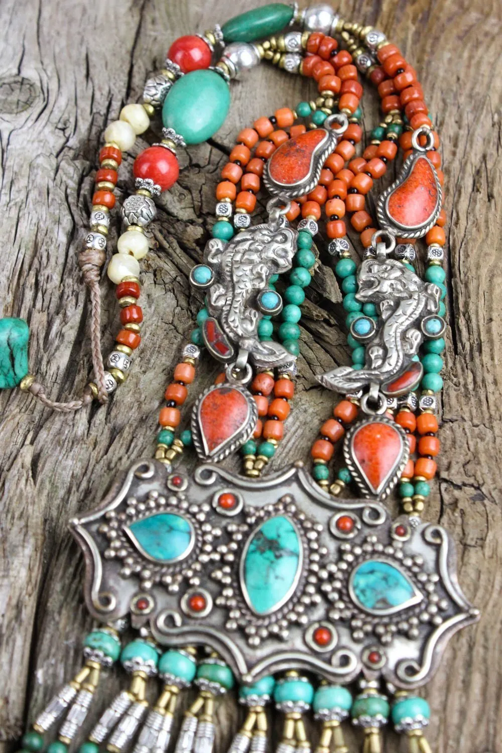 Three Jewels Necklace