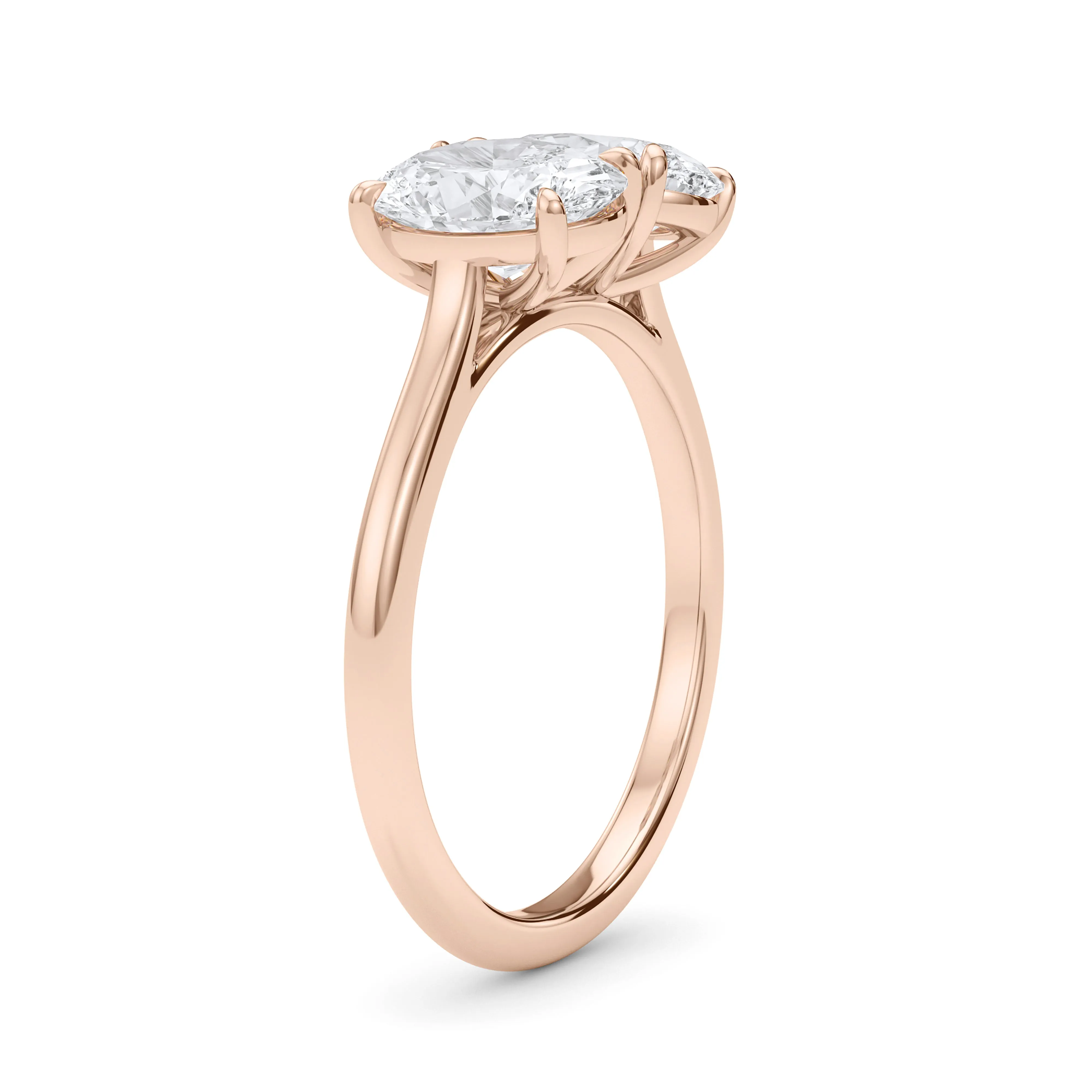 Twin Oval Diamond Ring