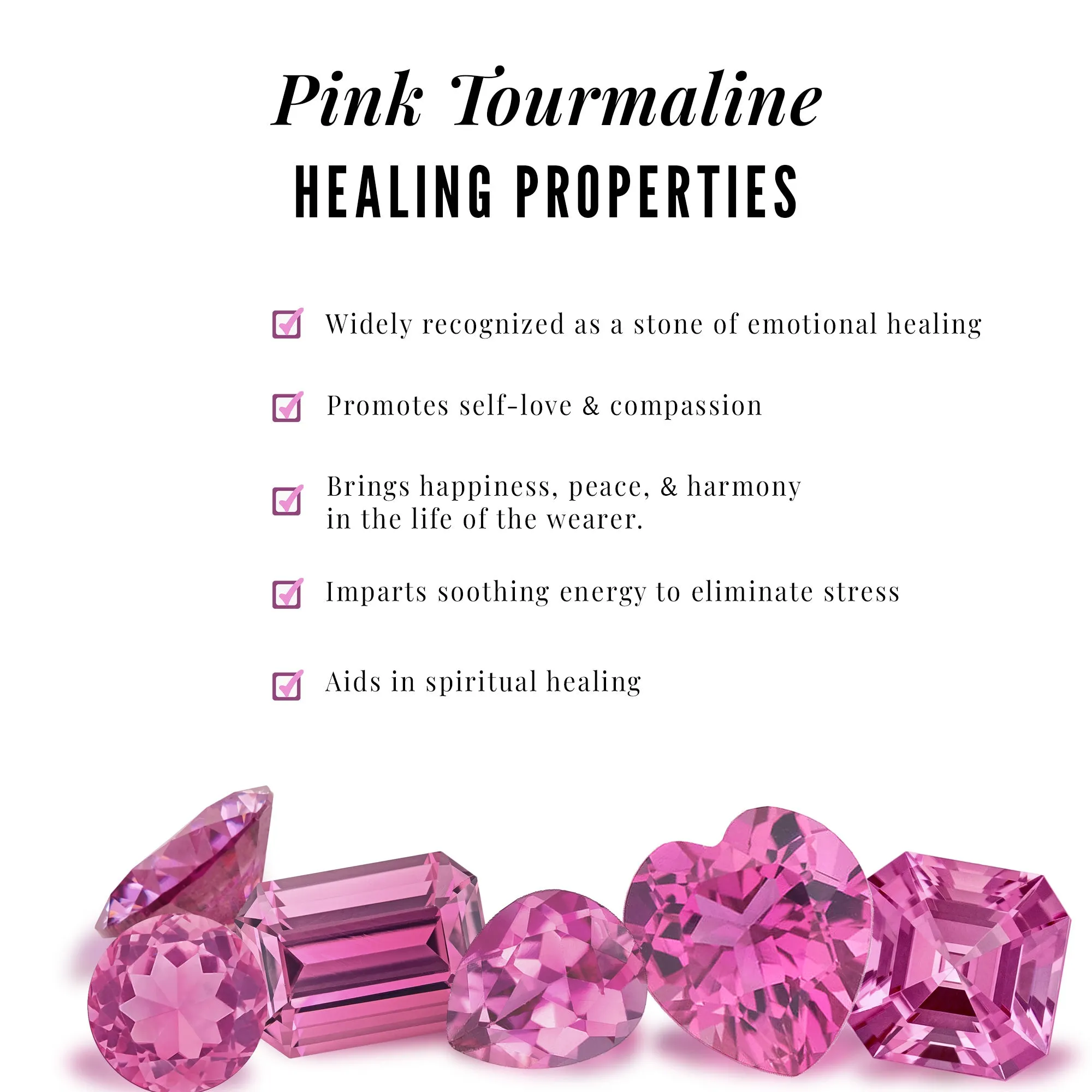 Vintage Style Pink Tourmaline Solitaire Ring in Bezel Setting