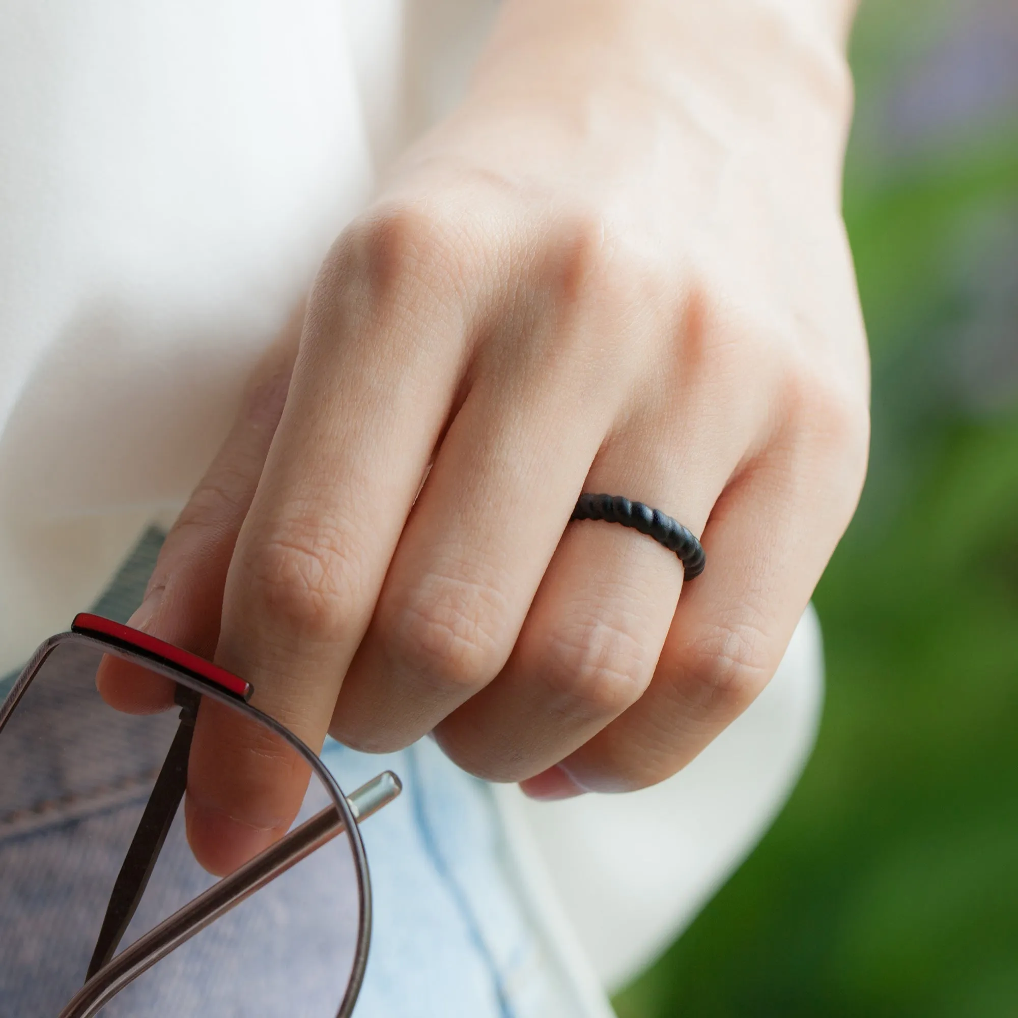 Women's Stackable Essence - Silicone Ring