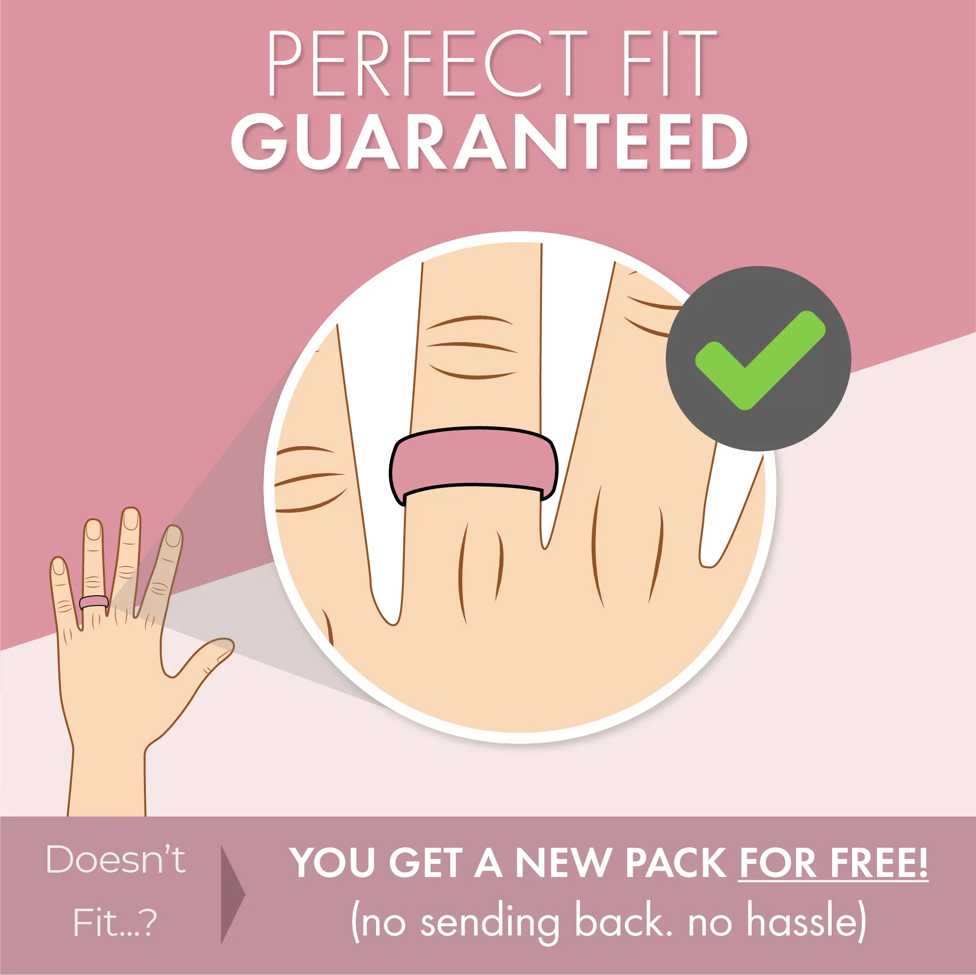Women's Stackable Essence - Silicone Ring