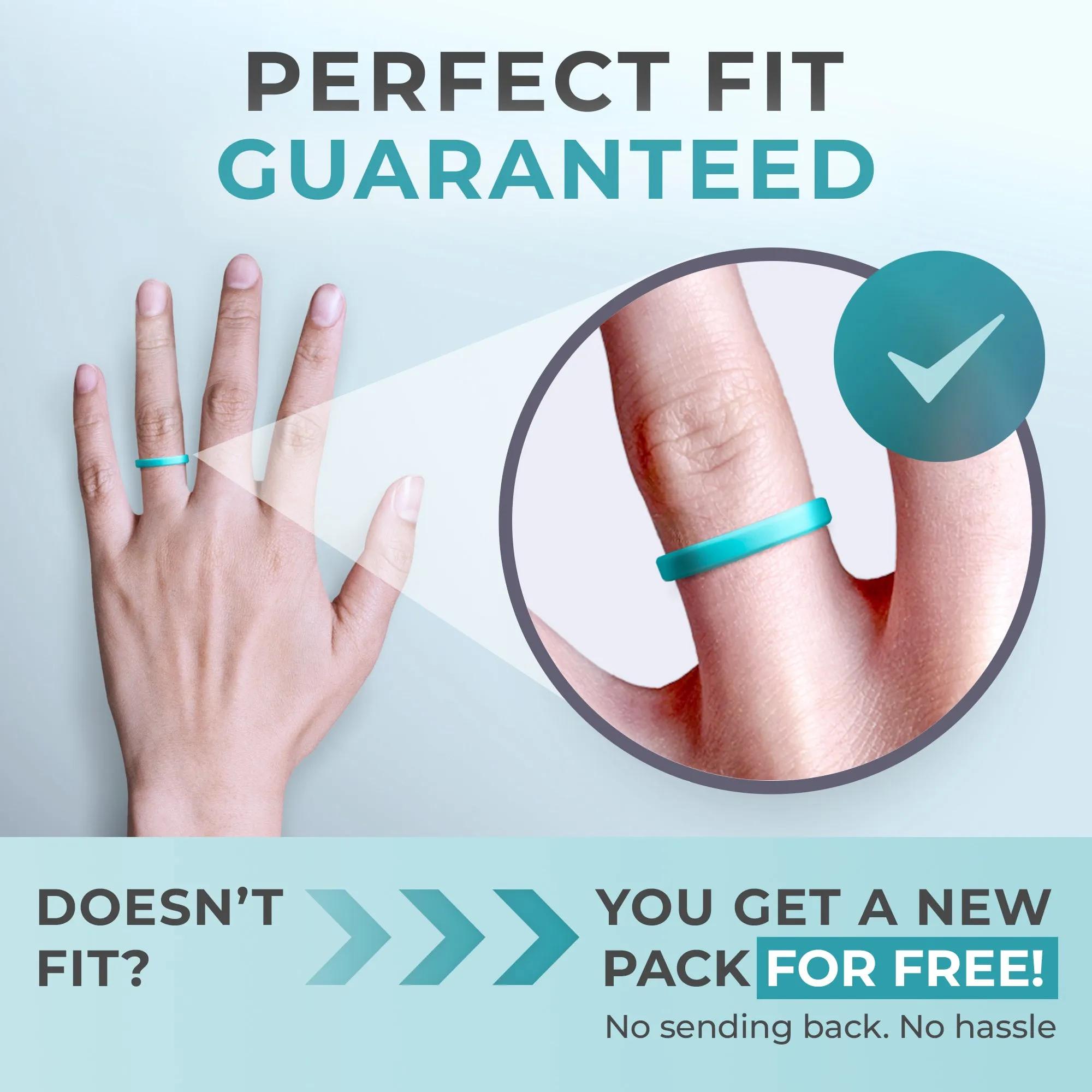 Women's Stackable Harmony - Silicone Ring