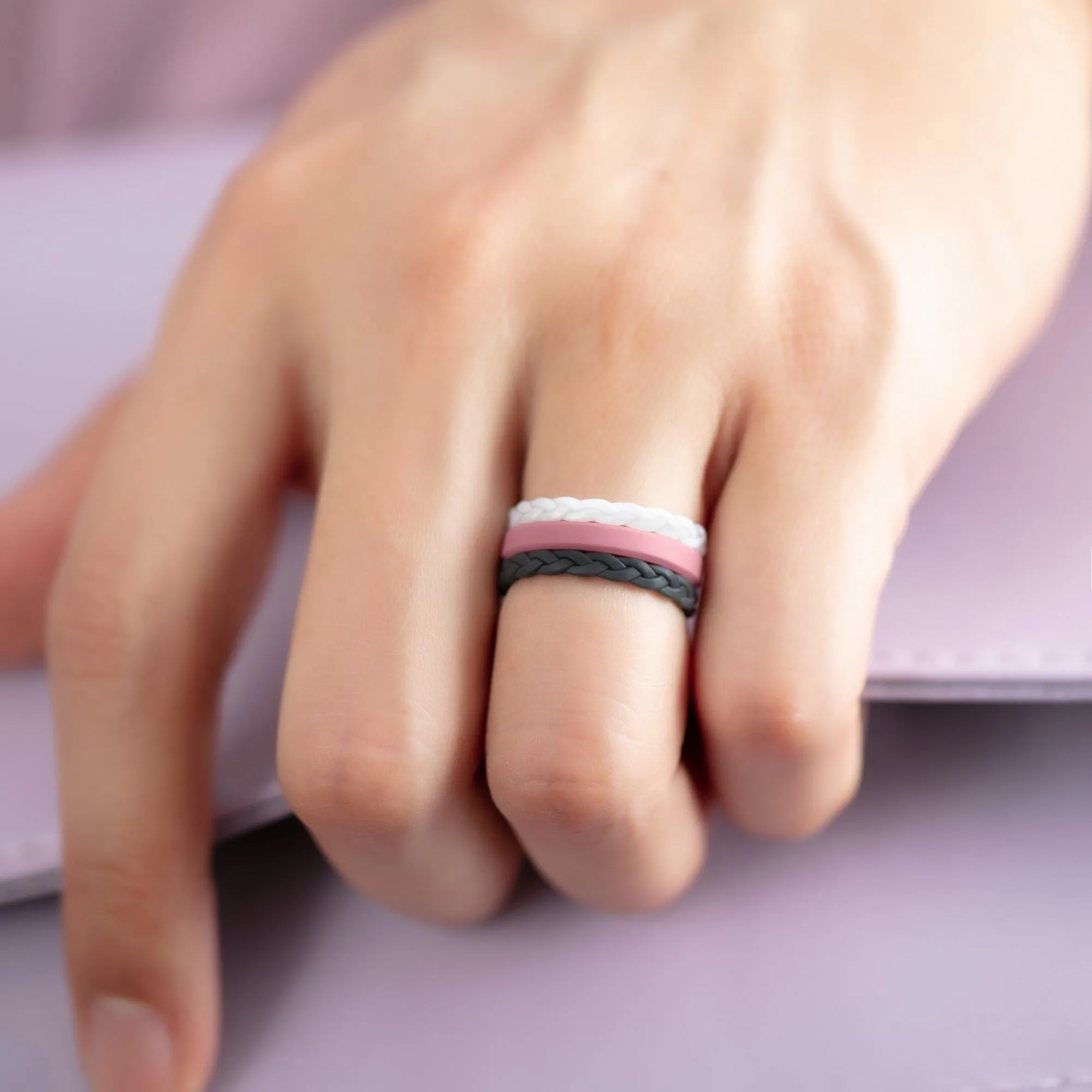 Women's Stackable Harmony - Silicone Ring